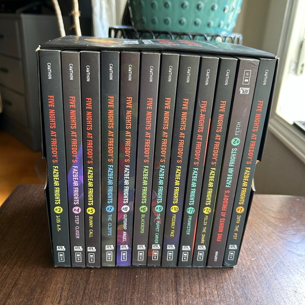 New Five Nights at Freddy's Fazbear Frights 12-Book Box Set